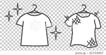 Beautiful shirt and dirty shirt 82559987