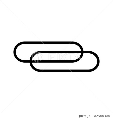 クリップのアイコンイラスト クリップのアイコンイラスト 82560380