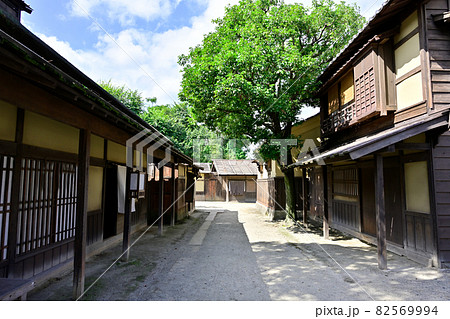 江戸時代の町並 82569994