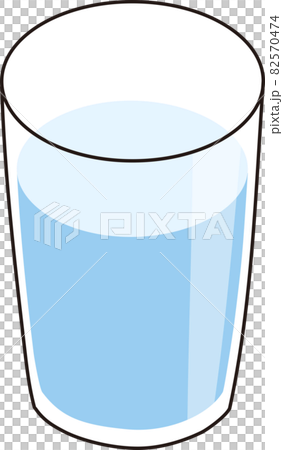 コップ一杯の水 82570474