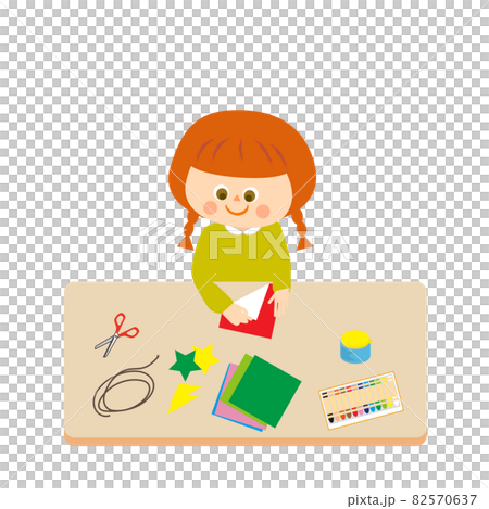 A girl who works A girl who works 82570637