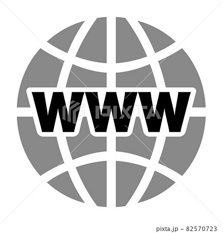 インターネットのアイコン　webアイコン 82570723
