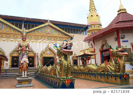 Wat Chaiya Mangkalaram temple in Penang, Malaysia Wat Chaiya Mangkalaram temple in Penang, Malaysia 82571836