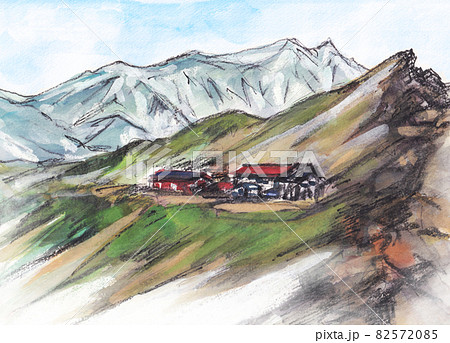 唐松岳【唐松岳山頂山荘】 82572085