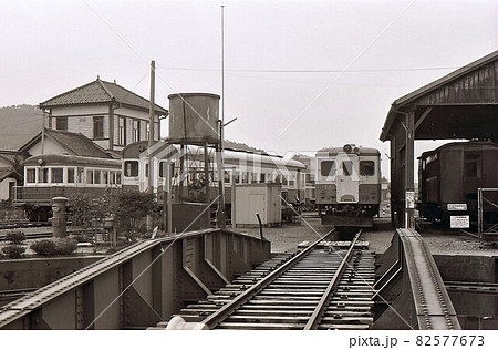 昭和60年　加悦鉄道　廃止の頃　加悦駅　京都府　丹後地方　記録写真 82577673