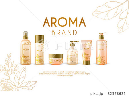 Cosmetics Products Realistic Advertisement 82578625