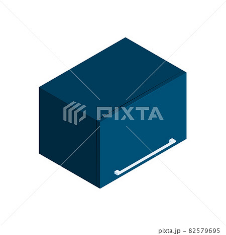 Cupboard Isometric Icon 82579695