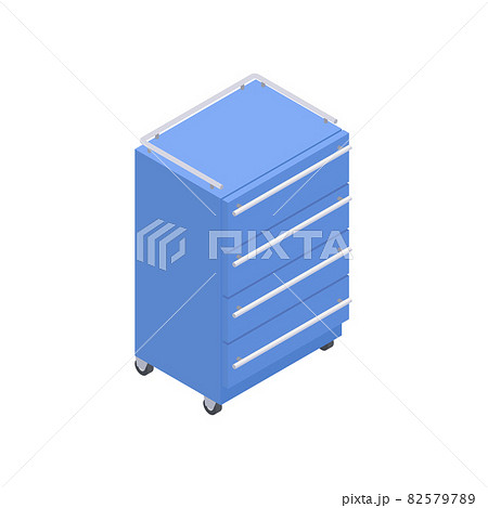 Chest Of Drawers Illustration 82579789