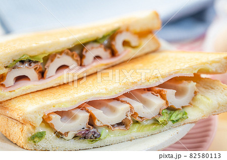 ちくわのホットサンド 82580113