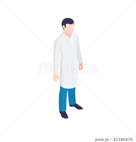 Doctor Isometric Icon 82580970