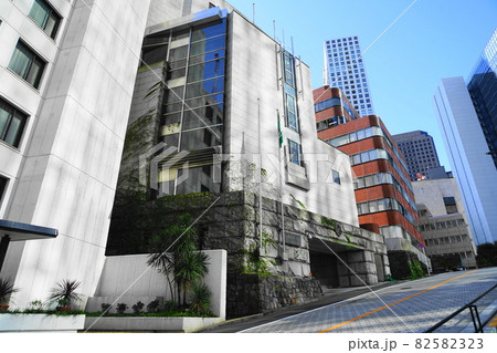 10月　港区762ナイジェリア大使館と江戸見坂･虎ノ門三丁目 82582323