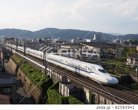 新幹線N700S　J19編成試運転　山科付近にて 82583941