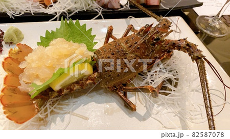 伊勢海老のお造り 伊勢海老のお造り 82587078
