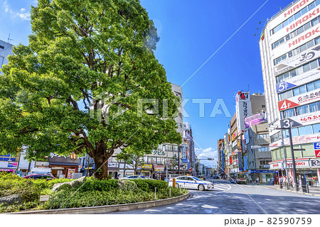 東京都大田区の都市風景　蒲田駅前 82590759