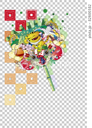 New Year's material, Tori no Ichi rake 82600382