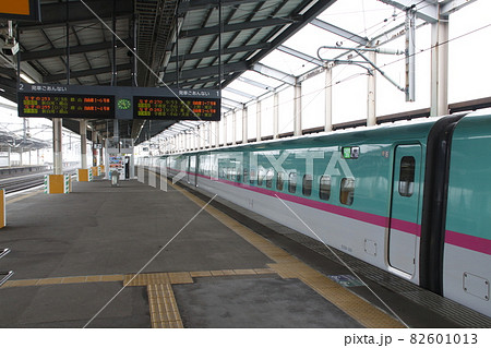東北新幹線　那須塩原駅ホームにて 82601013