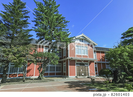 長井市　旧長井小学校第一校舎 82601403