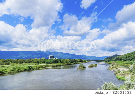 長井市 最上川 長井市 最上川 82601552