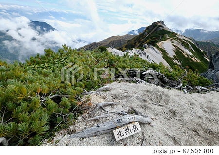 【長野】燕岳の黄葉 82606300