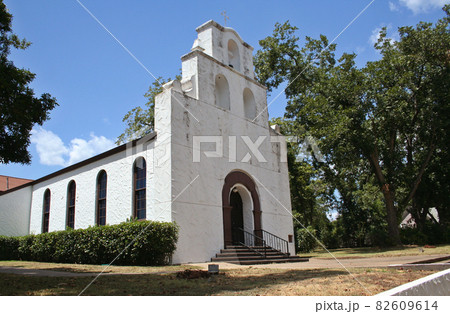 Small Historic Catholic Church in Crockett Texas Small Historic Catholic Church in Crockett Texas 82609614