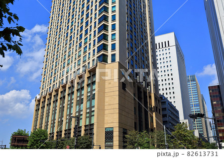 東京 千代田区 有楽町の都市風景 ザ・ペニンシュラ東京 東京 千代田区 有楽町の都市風景 ザ・ペニンシュラ東京 82613731