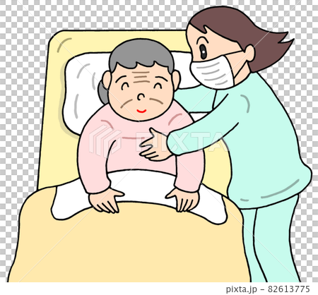 起床介助・起き上がり介助 82613775