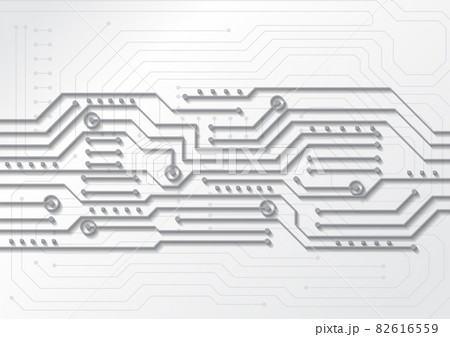 Circuit technology background with hi-tech digital 82616559