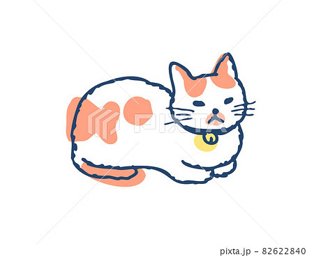 香箱座りの猫 香箱座りの猫 82622840