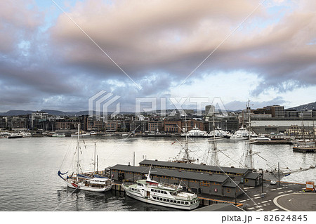 The port of Oslo, Norway 82624845