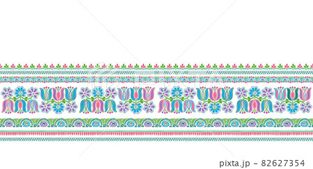Hungarian border pattern 3 82627354