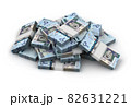 Stack of Saudi Arabian Riyals 82631221
