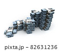 Stack of Saudi Arabian Riyals 82631236