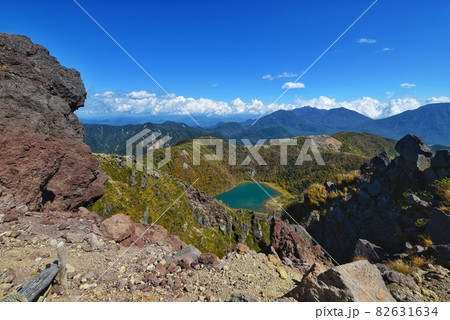 日光白根山 山頂 五色沼  (Goshikinuma of Mt. Shirane) 82631634