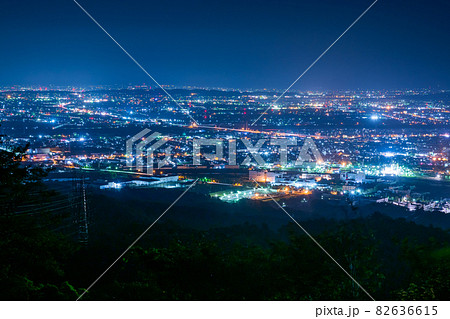 二上山展望台 眺め 二上山万葉ライン 高岡市 富山 二上山展望台 眺め 二上山万葉ライン 高岡市 富山 82636615