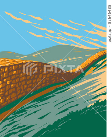 Hadrians-Wall-Northumberland-National-Park-UK-WPA 82646488