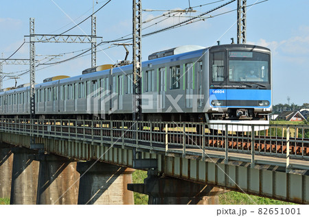 鉄道　私鉄：東武野田線　60000系 (66604)　川間～南桜井 間 82651001