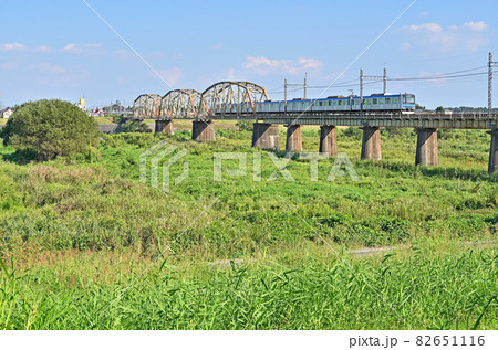 鉄道　私鉄：東武野田線　60000系　川間～南桜井 間 82651116