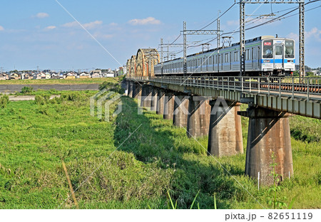 鉄道 私鉄:東武野田線 10000系(16651) 南桜井~川間 間 鉄道 私鉄:東武野田線 10000系(16651) 南桜井~川間 間 82651119