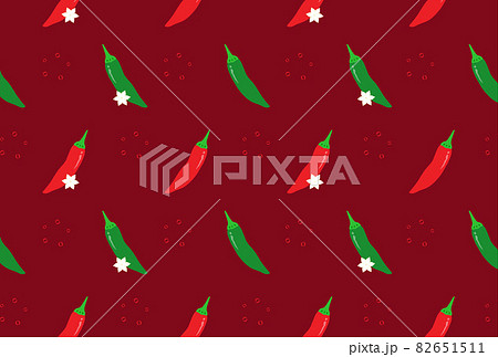 唐辛子の背景 82651511