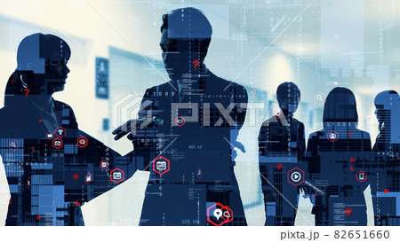 ビジネスとテクノロジー　デジタルトランスフォーメーション  82651660