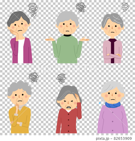 Senior women in trouble 82653909