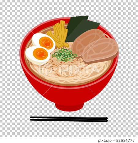 Ramen illustration: Ramen illustration Ramen illustration: Ramen illustration 82654775