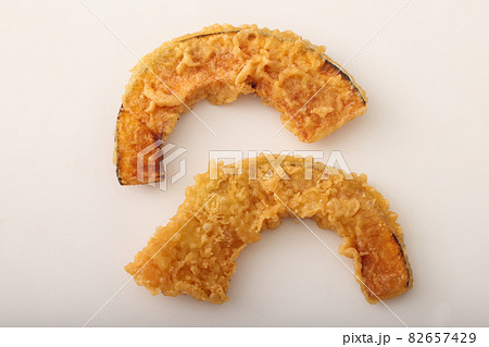 かぼちゃの天ぷら かぼちゃの天ぷら 82657429