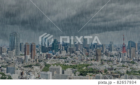 東京 雨 東京 雨 82657934