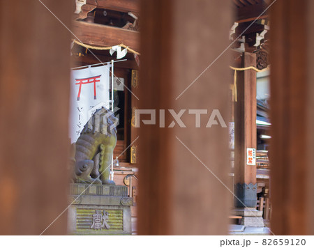 稲荷町の神社風景 82659120