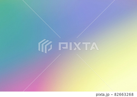 抽象的背景　緑・ピンク・紫・黄色が合わさったファンタジーカラー 82663268