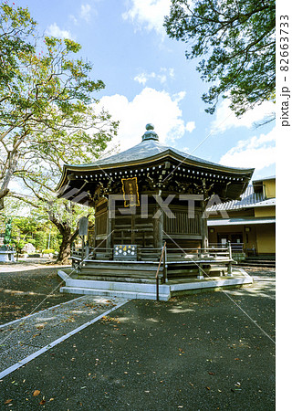 奈良時代聖武天皇ゆかりの　武蔵国橘樹郡国衙に建立された寺院影向寺 82663733