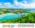 沖縄県宮古島、イムギャーマリンガーデンからの風景 82664608