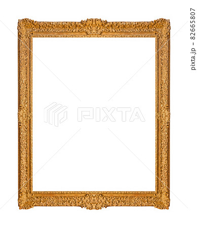 Old wooden picture frame Old wooden picture frame 82665807