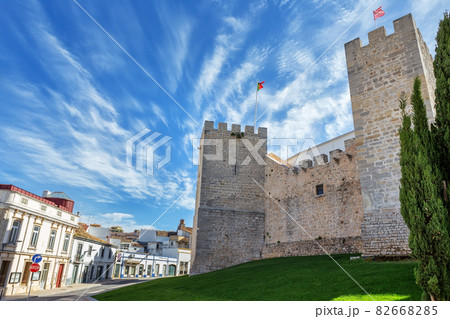 Fortress - a castle in the Portuguese tourist town of Loule, southern part of the historic Algarve. Sao Clemente 82668285